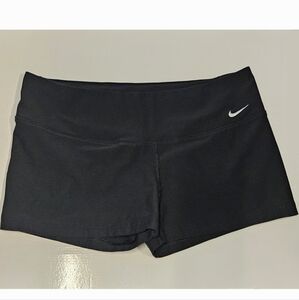 Nike dri-fit Recycled ten less plastic bottle black active athletic gym shorts L